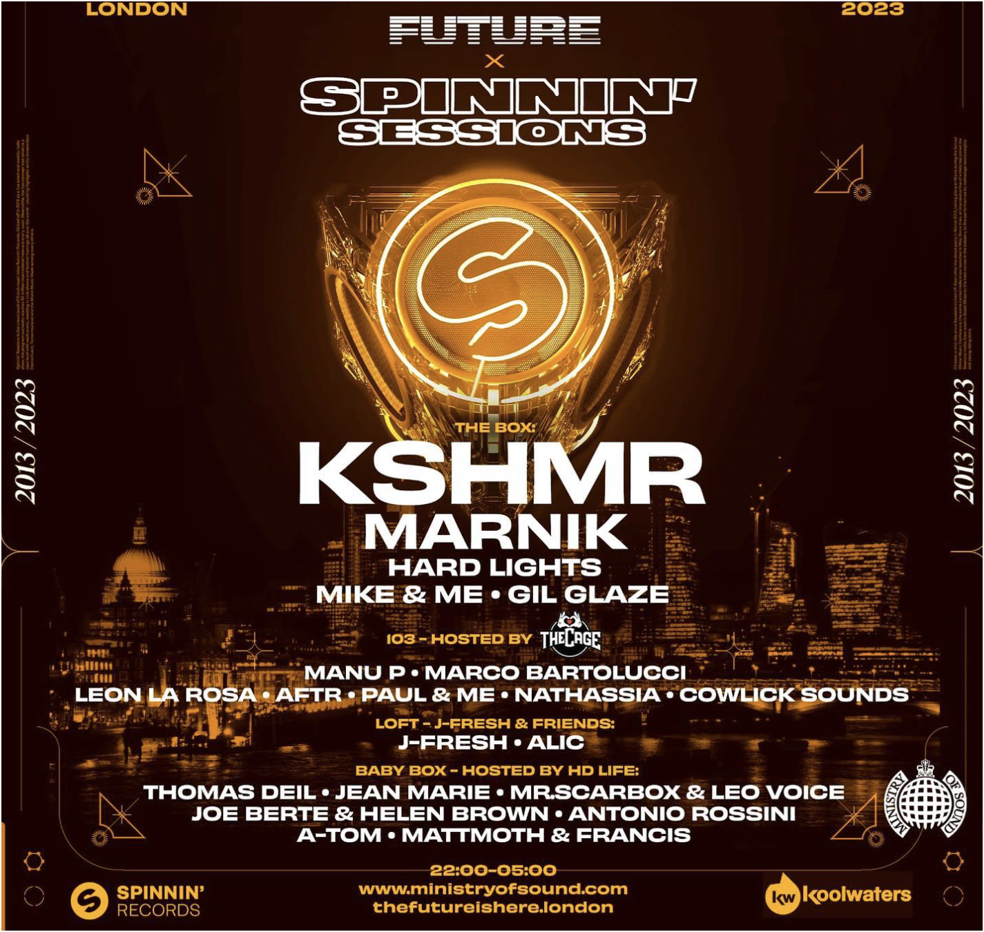 Ministry of Sound xKSHMR x Spinnin